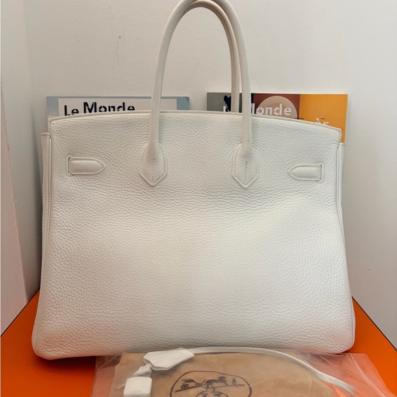 Hermes Birkin 35 in Clemence Leather - Picture 2 of 15